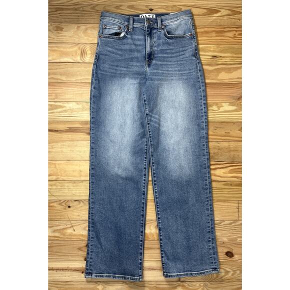 Daze Denim Jeans Far Out High Rise Wide Leg Size 28 - Picture 1 of 7